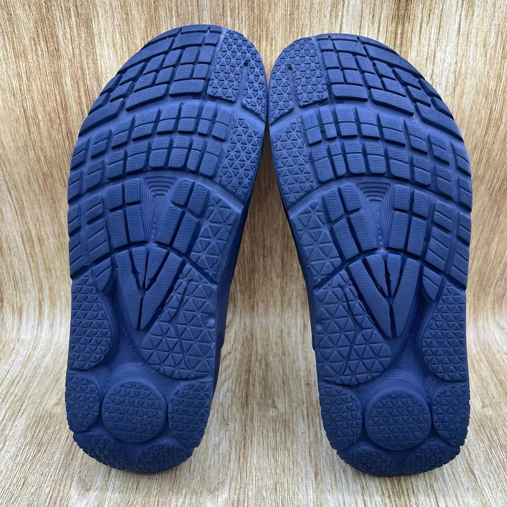 Hoka One One Ora Recovery Slide 2 Men's Size 14 Navy Blue Teal 1099673
